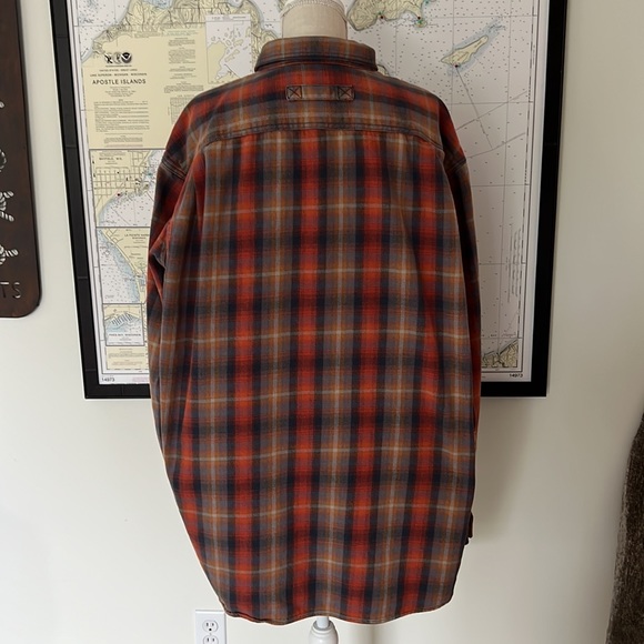 Duluth Trading Men's Burlyweight Flannel Shirt - Picture 2 of 5